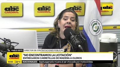 Entregaron carretillas de madera a oleros