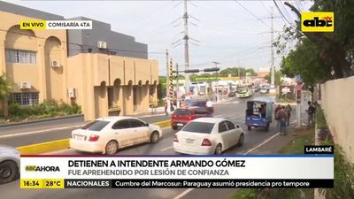 Detienen a Armando Gómez