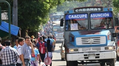 Caacupé: Desde este viernes liberan horario de buses
