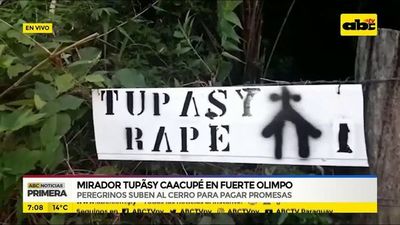 Mirador Tupãsy Caacupé en Fuerte Olimpo