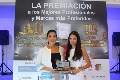 Tupi recibe Galardón en la Gran Noche de la construcción