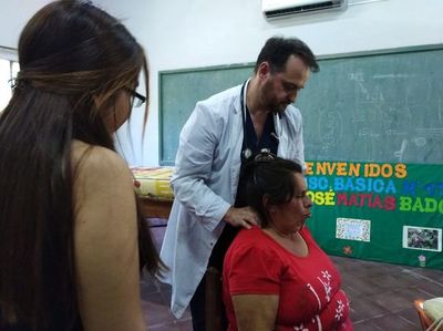 Brindaron asistencia médica a pobladores de Guazú Cuá
