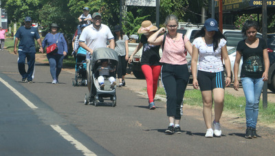 Buscan concienciar a los peregrinantes sobre lucha contra el dengue