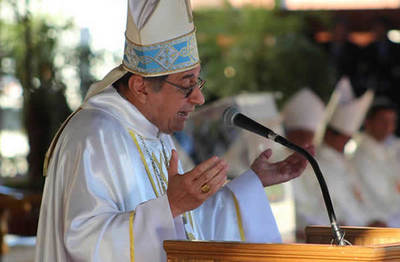 La dura carta del monseñor Valenzuela tras la misa de Caacupé