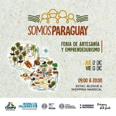 Feria de artesanía “Somos Paraguay” será este jueves y viernes