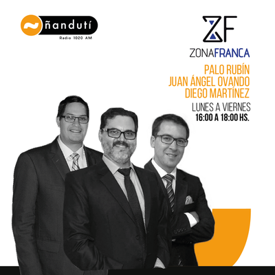 Zona Franca con Palo Rubin, Juan Ángel Ovando y Diego Martínez