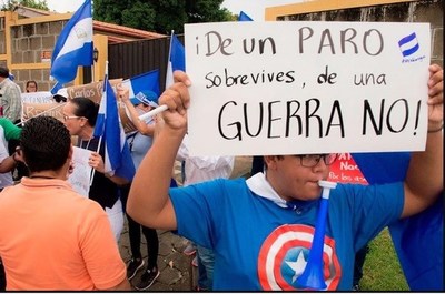 Nicaragua: analizan un paro nacional indefinido para terminar con el régimen de Ortega