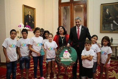 Ministerio de la Niñez y Adolescencia presentó las inversiones realizadas e inicia distribución de insumos