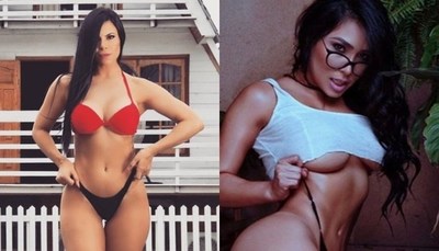 Acusan a Ana Ríos de copiar poses de Jazmín Mernes
