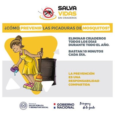 Salud Pública reporta aumento de casos sospechosos de dengue