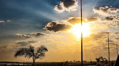 Jornada con mucho calor, humedad y lluvias