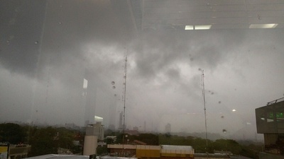 Emiten alerta por tormentas en varios Departamentos