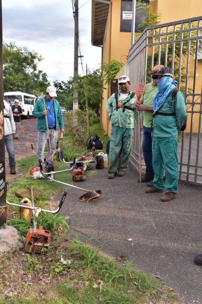 Instituciones del Gobierno apoya combate a criaderos de mosquitos en Lambaré