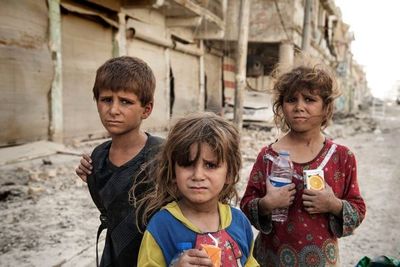 Más de cinco millones de niños sirios tuvieron que abandonar sus casas por la guerra