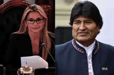 Áñez califica a Evo Morales como una persona "violenta" y "enloquecida"