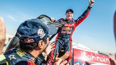 El español Carlos Sainz ganó el Rally Dakar por tercera vez