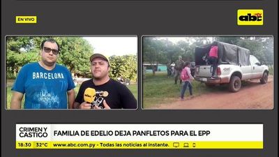 Familia de Edelio seguirá con la búsqueda