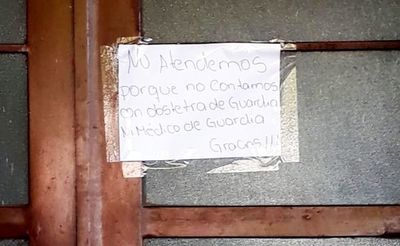 Sin médicos en Arroyos y Esteros, denuncian