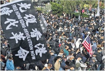 Hong Kong vuelve a la calle en reclamo por el voto universal