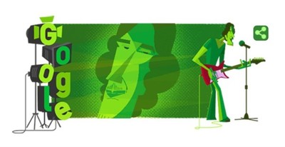 Google homenajeó a Luis Alberto Spinetta con un doodle