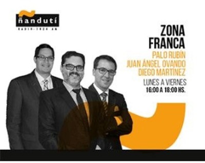 Zona Franca con Palo Rubin, Juan Ángel Ovando y Diego Martínez