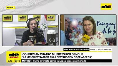 La mejor estrategia es la destrucción de criaderos