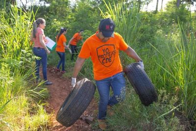 CDE: colectan más de 70.000 kilos de basura durante operativo antidengue