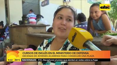 Cursos de ingles en el ministerio de defensa