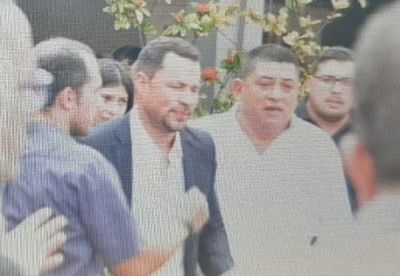 Con permiso judicial, Ulises Quintana participa del velorio de su padre