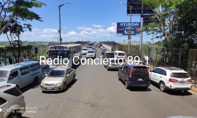 Conflicto entre mototaxistas provocó cierre de la puente