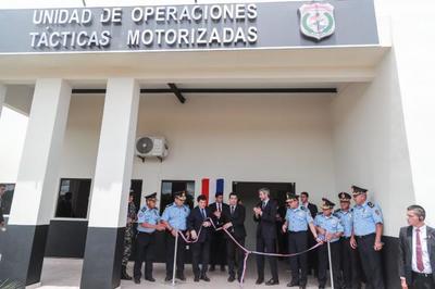 Policía Nacional inaugura instalaciones para alojamiento y entrenamiento adecuado del Grupo Lince