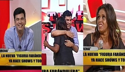 Ña Morena cumplió su sueño en "TeleShow"