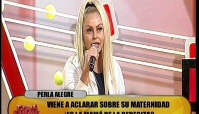 Perla Alegre exige ADN a "la bebecita de la casa"