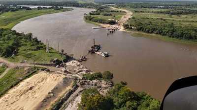 MOPC se adelanta al cronograma de trabajo en la ruta Alberdi – Pilar