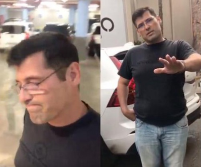 Circuito cerrado muestra el momento en que un hombre agredió a su esposa en un shopping