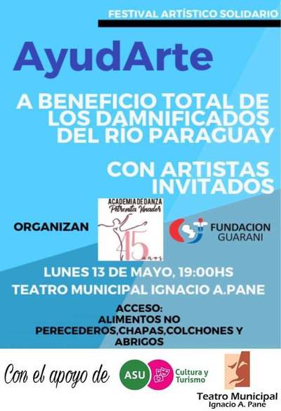 Organizan un "Festival Artístico Solidario"