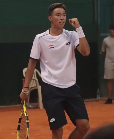 Histórico: Con solo 15 años, “Tin” ganó un partido en la Copa Davis