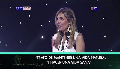 Sannie: "No estoy a favor de estirarme la cara y parecer una máscara"