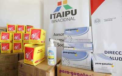 Entregan insumos de protección para prevenir ingreso del COVID-19 en las cárceles