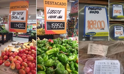 Ante masivos reclamos vuelvan a bajar precios de frutas y verduras