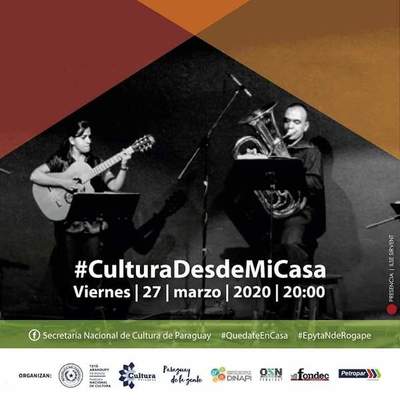 Festival Cultural “Desde mi Casa” en apoyo a los artistas en situación de vulnerabilidad