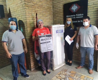 Fiscalía entregó importante donación al Centro de Prevención Cardiovascular
