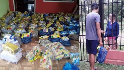 Santa Rosa; la comunidad se adhirió ante gesto solidario de dos hermanos