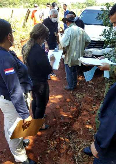 Fiscal se constituyó a San Estanislao tras hallazgo de cuerpo sin vida