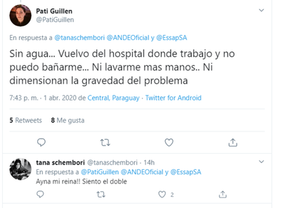Bioquímica que trabaja en hospital no puede lavarse las manos en su casa: ¡no hay agua!