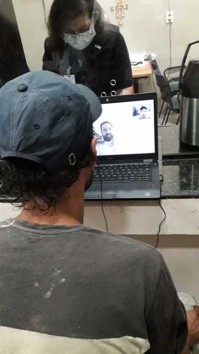 Implementan videollamadas con defensores públicos en Penitenciarías