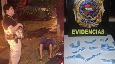 San Ignacio; detuvieron a un joven supuesto microtraficante