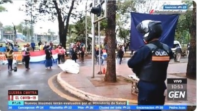 CDE: En protesta “apadrinada” por Prieto, exigen ayuda al gobierno ante la crisis por la pandemia