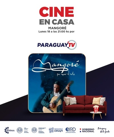Cine en Casa por Paraguay TV Mangoré, por amor al arte