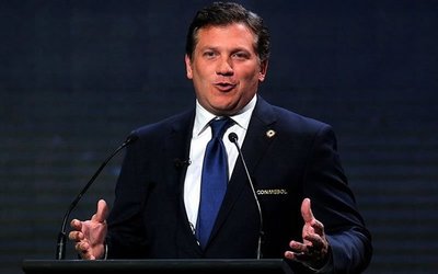 Presidente de Conmebol espera que pronto 'la pelota vuelva a rodar'